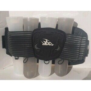 Empire 5 Paintball Pod Pack Harness with 4 Pods - S/M - Black FAST SHIPPING!